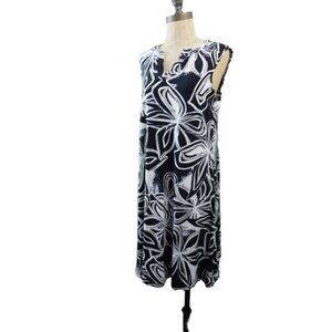 Chico's Size S Small (0) Print STRETCHY A Line Classic Dress